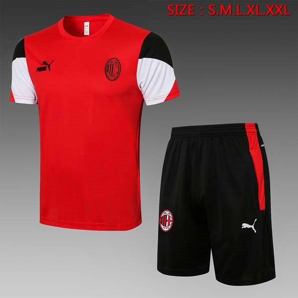 Formazione AC Milan Set Completo 2022 Rosso Nero
